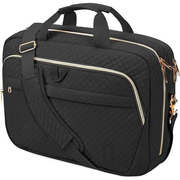 17.3 Inch Laptop Bag, Large Expandable Briefcase for Women Business Office Trave
